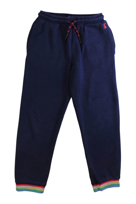 A Navy Sweatpants from Joules in size 7Y for girl. (Front View)