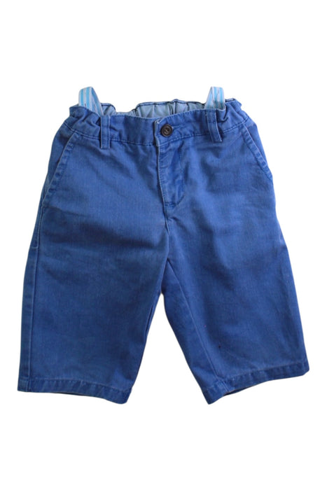 A Blue Shorts from Jacadi in size 5T for boy. (Front View)