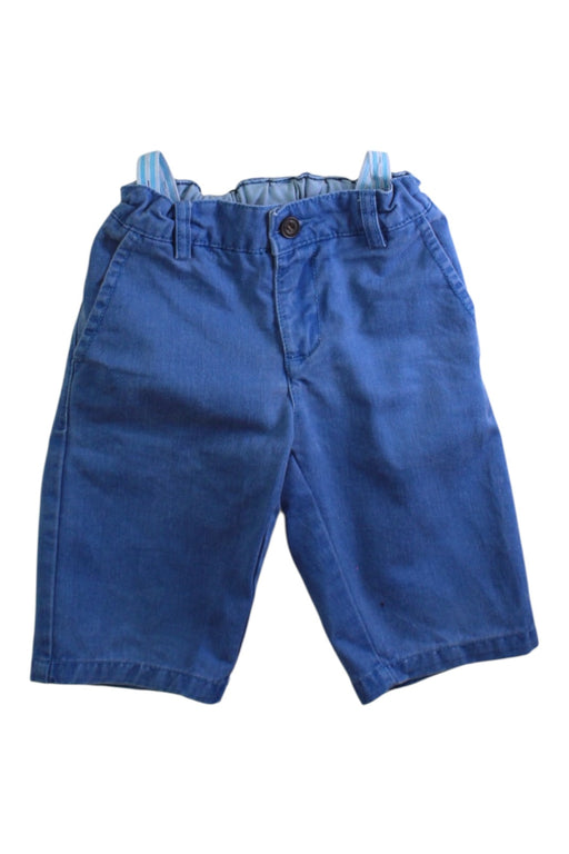 A Blue Shorts from Jacadi in size 5T for boy. (Front View)