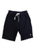 A Navy Shorts from Petit Bateau in size 5T for boy. (Front View)