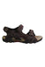 A Brown Sandals from Stride Rite in size 6T for boy. (Front View)