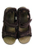 A Brown Sandals from Stride Rite in size 6T for boy. (Back View)