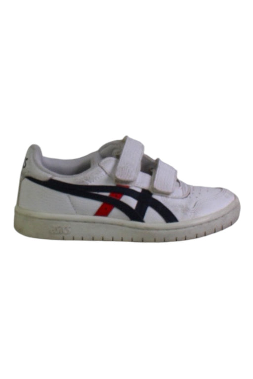 A White Sneakers from ASICS in size 6T for neutral. (Front View)