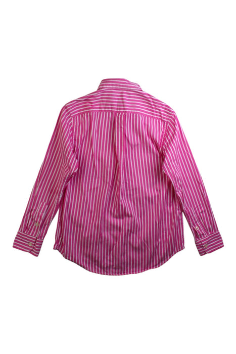 A Pink Long Sleeve Shirts from Ralph Lauren in size 5T for boy. (Back View)
