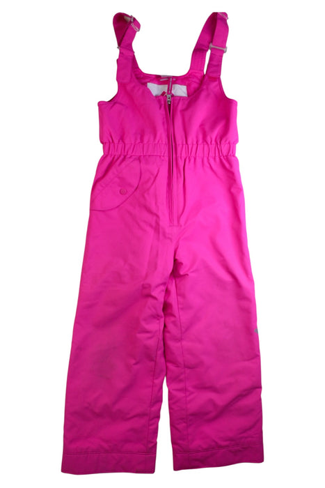 A Pink Ski Pants & Salopettes from Obermeyer in size 6T for girl. (Front View)