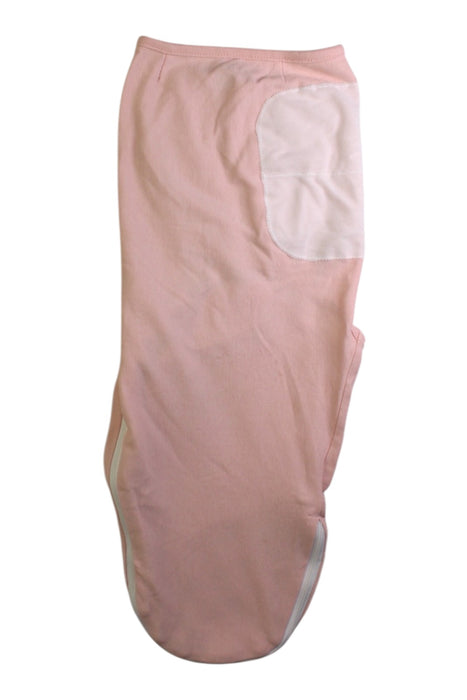A Pink Swaddles from KeaBabies in size 0-3M for girl. (Back View)
