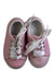 A Pink Sneakers from Janie & Jack in size 18-24M for girl. (Back View)