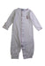 A White Onesies from Magnolia Baby in size 3-6M for girl. (Front View)