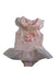 A Pink Sleeveless Rompers from Nicholas & Bears in size 3-6M for girl. (Front View)