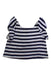 A Blue Short Sleeve Tops from Janie & Jack in size 3-6M for girl. (Front View)