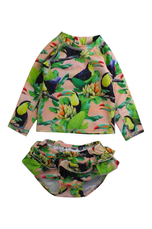 A Multicolour Swim Sets from Molo in size 3-6M for girl. (Front View)