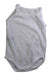 A White Sleeveless Bodysuits from Babidu in size 6-12M for girl. (Front View)