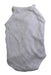 A White Sleeveless Bodysuits from Babidu in size 6-12M for girl. (Back View)