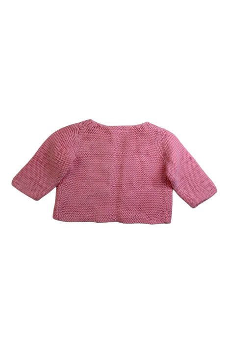 A Pink Cardigans from Hanna Andersson in size Newborn for girl. (Back View)