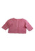 A Pink Cardigans from Hanna Andersson in size Newborn for girl. (Back View)