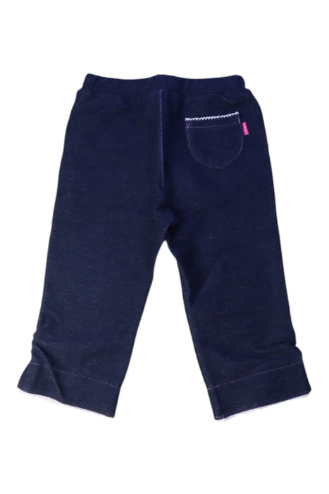 A Navy Casual Pants from Miki House in size 2T for girl. (Back View)
