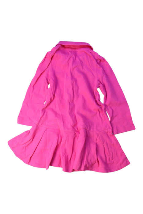 A Pink Long Sleeve Dresses from Ralph Lauren in size 12-18M for girl. (Back View)