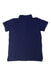 A Navy Short Sleeve Polos from Shanghai Tang in size 6T for girl. (Back View)