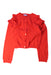 A Red Cardigans from Jacadi in size 8Y for girl. (Front View)