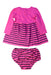 A Pink Dress Sets from Ralph Lauren in size 12-18M for girl. (Back View)