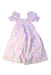 A Multicolour Short Sleeve Dresses from Seed in size 9Y for girl. (Back View)