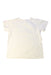 A White Short Sleeve T Shirts from Miki House in size 5T for girl. (Back View)