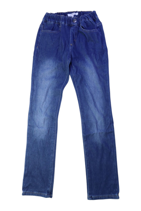 A Blue Jeans from Global  Work in size 7Y for neutral. (Front View)