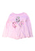 A Pink Long Sleeve Tops from Seed in size 4T for girl. (Front View)