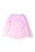 A Pink Long Sleeve Tops from Seed in size 4T for girl. (Back View)