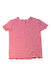A Red Short Sleeve Tops from Seed in size 5T for girl. (Back View)