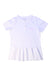 A White Short Sleeve Polos from Moody Tiger in size 5T for girl. (Front View)