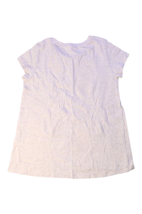 A Beige Short Sleeve T Shirts from Seed in size 5T for girl. (Back View)