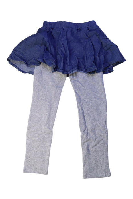 A Blue Leggings from Miki House in size 4T for girl. (Back View)