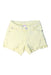 A Yellow Shorts from Seed in size 5T for girl. (Front View)
