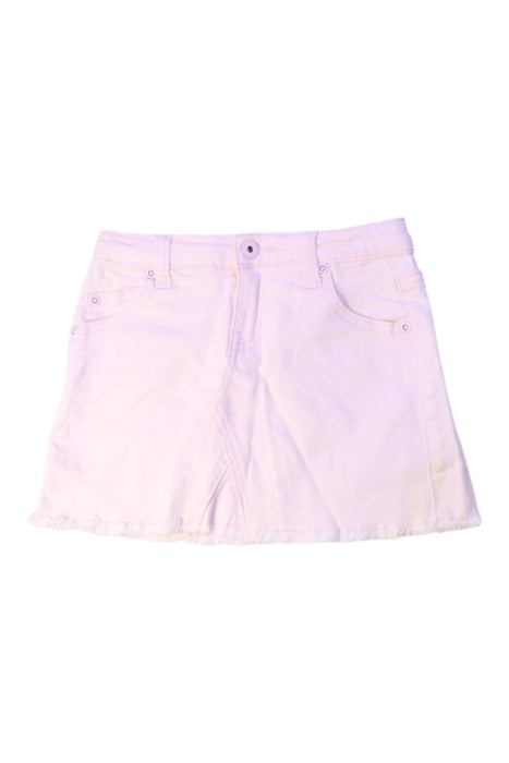 A White Short Skirts from Seed in size 4T for girl. (Front View)