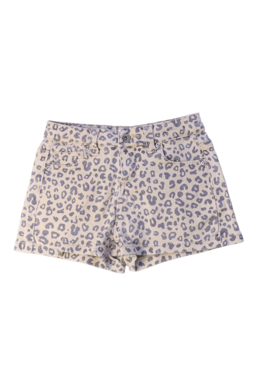 A White Shorts from Seed in size 5T for girl. (Front View)