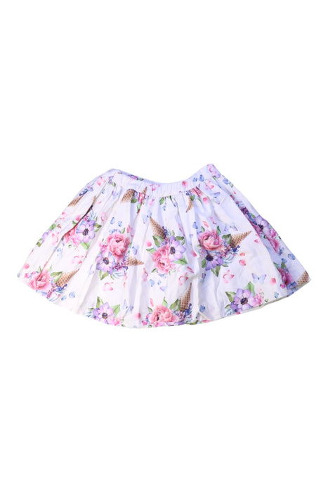 A White Short Skirts from Mayoral in size 7Y for girl. (Back View)