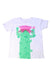 A White Short Sleeve T Shirts from Stella McCartney in size 5T for girl. (Front View)
