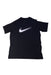A Black Short Sleeve T Shirts from Nike in size 10Y for girl. (Front View)