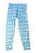 A Blue Leggings from Patagonia in size 5T for girl. (Front View)