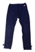 A Navy Leggings from Miki House in size 5T for girl. (Front View)