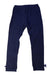 A Navy Leggings from Miki House in size 5T for girl. (Back View)