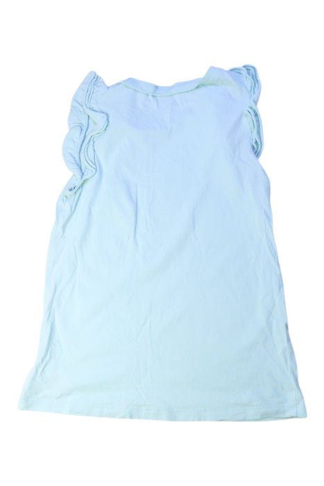 A Blue Sleeveless Tops from Polo Ralph Lauren in size 6T for girl. (Back View)