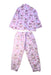 A Pink Pyjama Sets from Peter Alexander in size 4T for girl. (Back View)