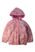 A Multicolour Puffer/Quilted Jackets from Miki House in size 5T for girl. (Front View)