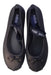 A Black Flats from Melissa in size 10Y for girl. (Back View)