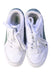 A White Sneakers from Puma in size 11Y for girl. (Back View)