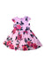 A Pink Short Sleeve Dresses from Joules in size 5T for girl. (Front View)
