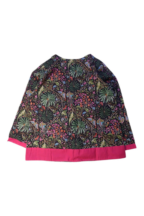 A Multicolour Long Sleeve Tops from Le Petit Lucas du Tertre in size 8Y for girl. (Back View)