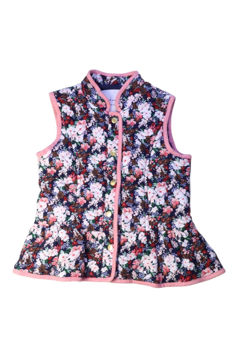 A Multicolour Outerwear Vests from Janie & Jack in size 5T for girl. (Front View)